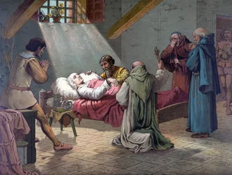 La mort de Christophe Colomb, pub. 1893